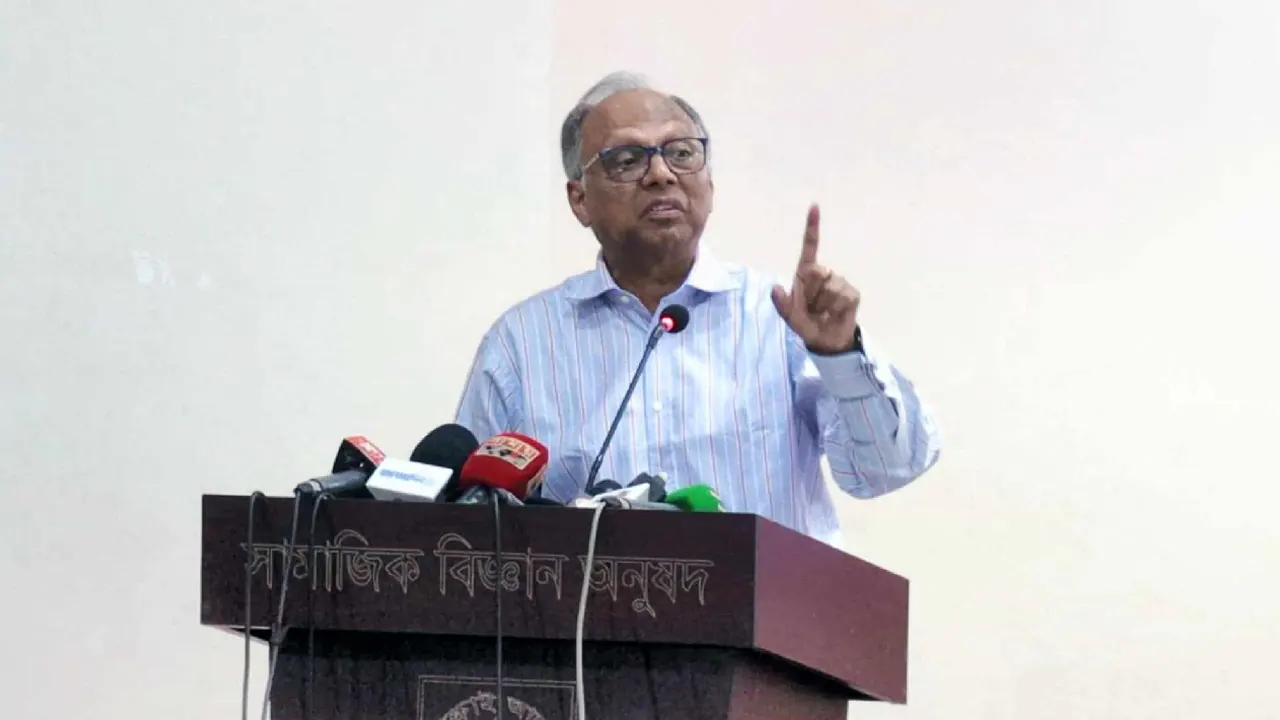 আমার দেশ পত্রিকার সম্পাদক মাহমুদুর রহমান। ছবি : কালবেলা
