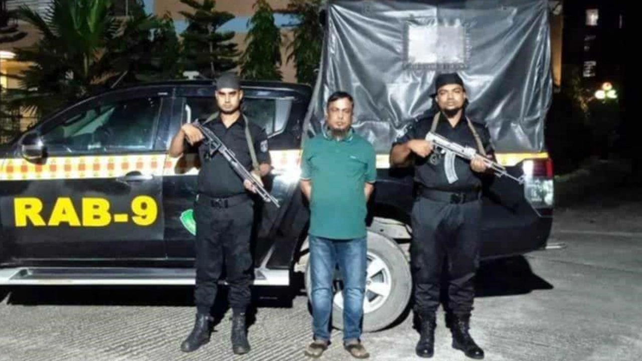 গ্রেপ্তার সেলিম মিয়া। ছবি : কালবেলা