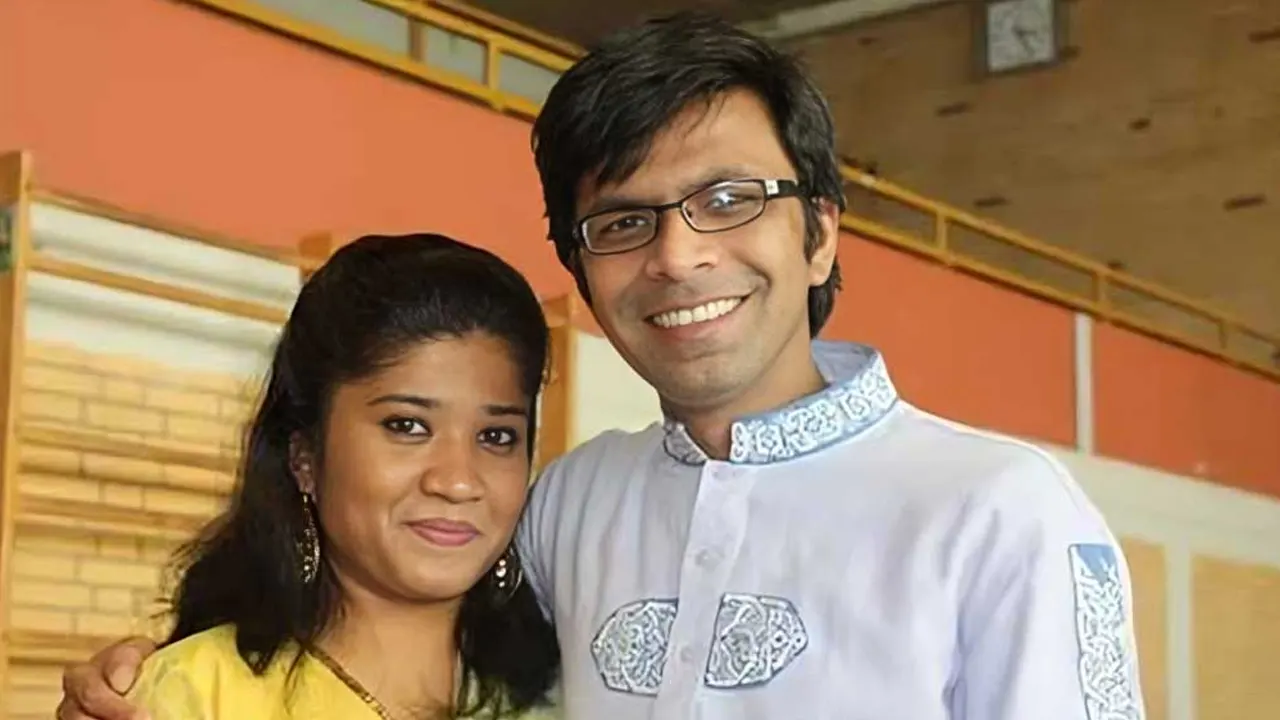 মেহেরুন রুনি ও সাগর সরোয়ার। পুরোনো ছবি