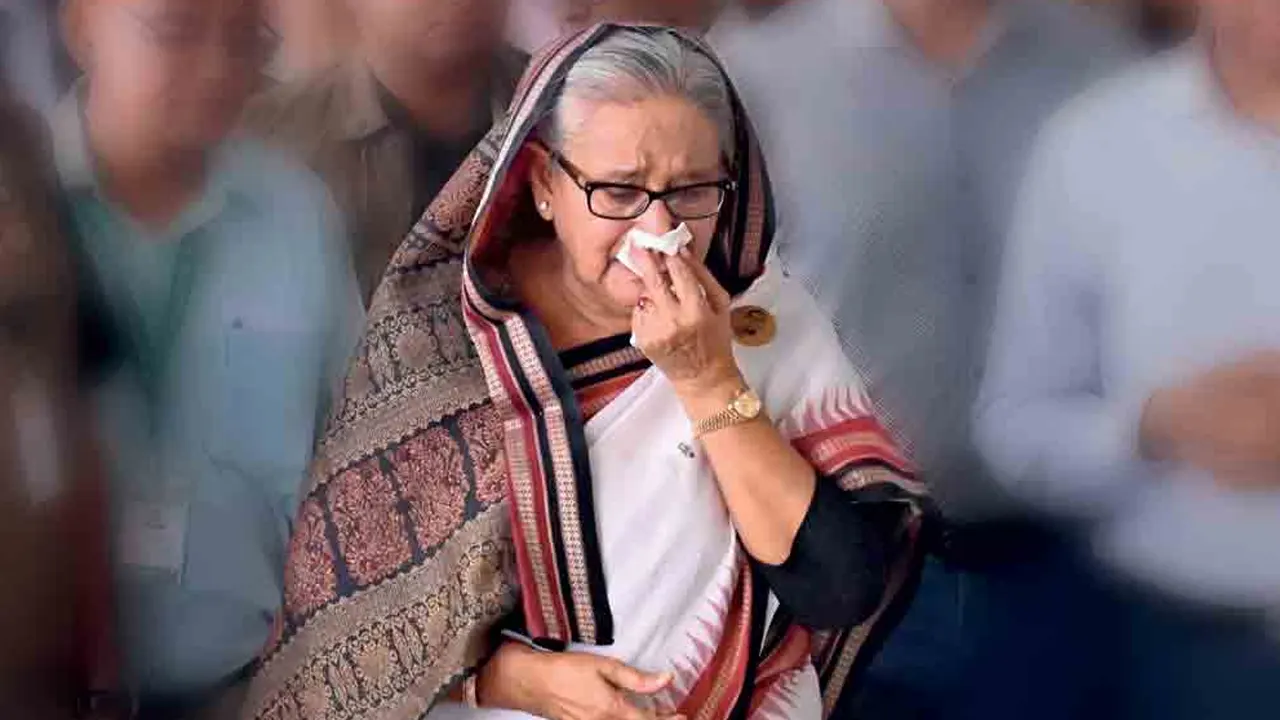 সাবেক প্রধানমন্ত্রী শেখ হাসিনা। ছবি : সংগৃহীত