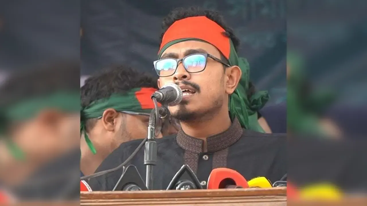 ঢাবি শিবির সভাপতি সাদিক কায়েম। ছবি : সংগৃহীত