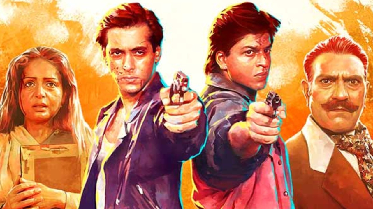 করন অর্জুন সিনেমার পোস্টার। ছবি: সংগৃহীত