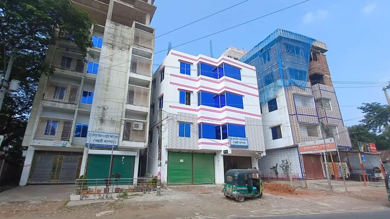 চাঁদপুর বিজ্ঞান ও প্রযুক্তি বিশ্ববিদ্যালয়ের অস্থায়ী ক্যাম্পাস। ছবি : কালবেলা
