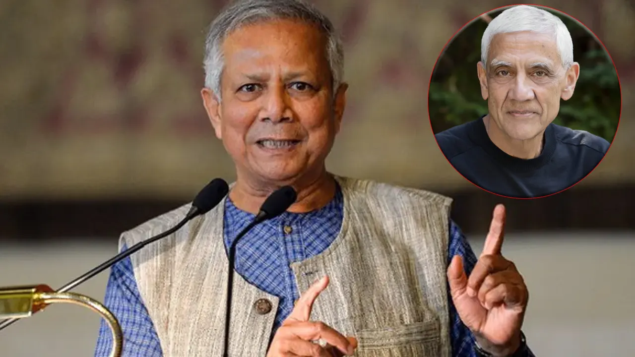 ড. মুহাম্মদ ইউনূসের ভূমিকার প্রশংসায় ভারতীয় ব্যবসায়ী বিনোদ খোসলা (ইনসেটে)। ছবি : সংগৃহীত