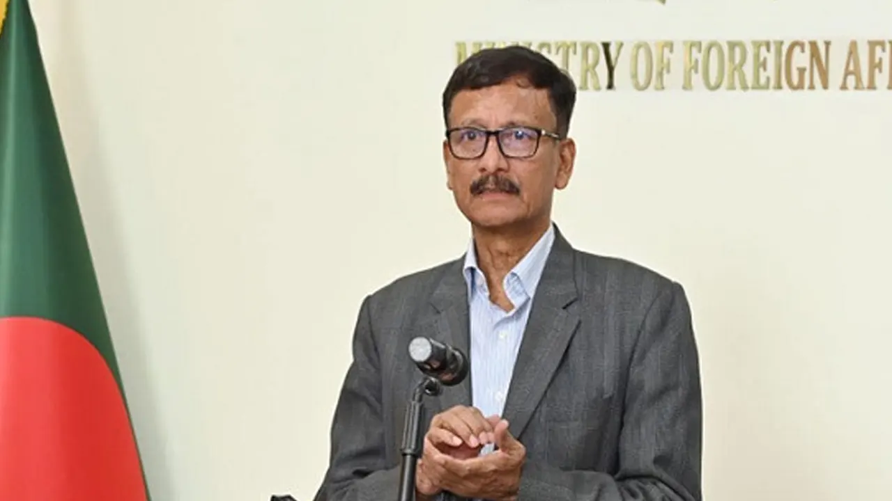 পররাষ্ট্রবিষয়ক উপদেষ্টা মো. তৌহিদ হোসেন। পুরোনো ছবি