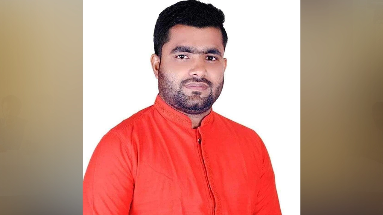 ছাত্রলীগ নেতা আশীষ চক্রবর্তী। ছবি : কালবেলা