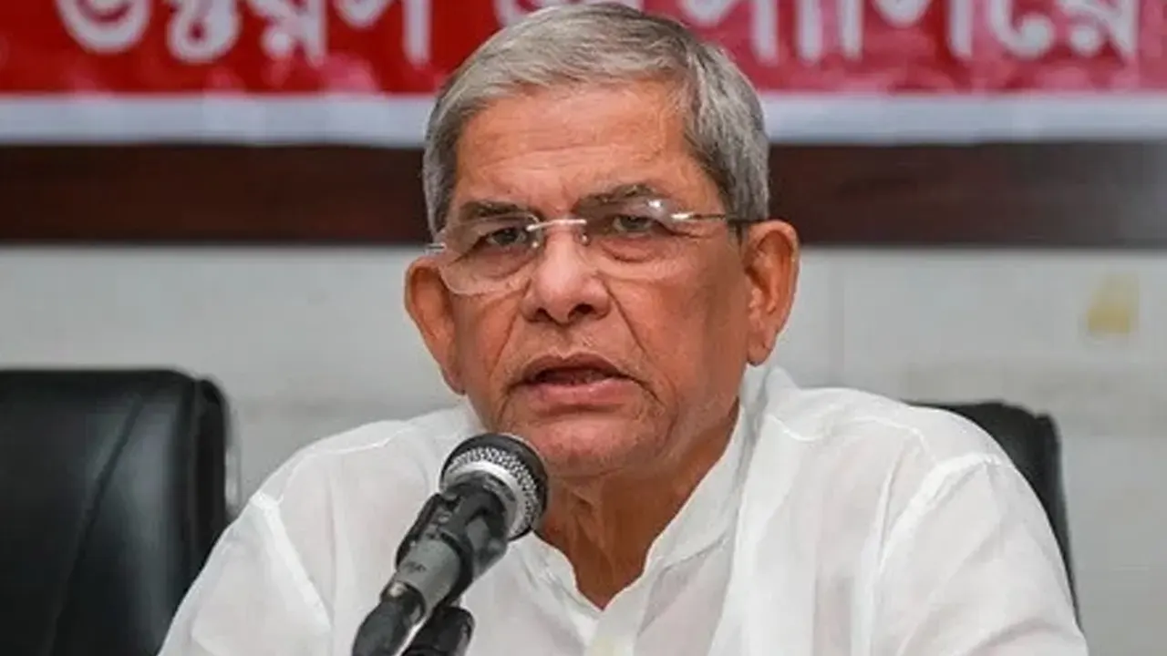 বিএনপির মহাসচিব মির্জা ফখরুল ইসলাম আলমগীর । ছবি : সংগৃহীত