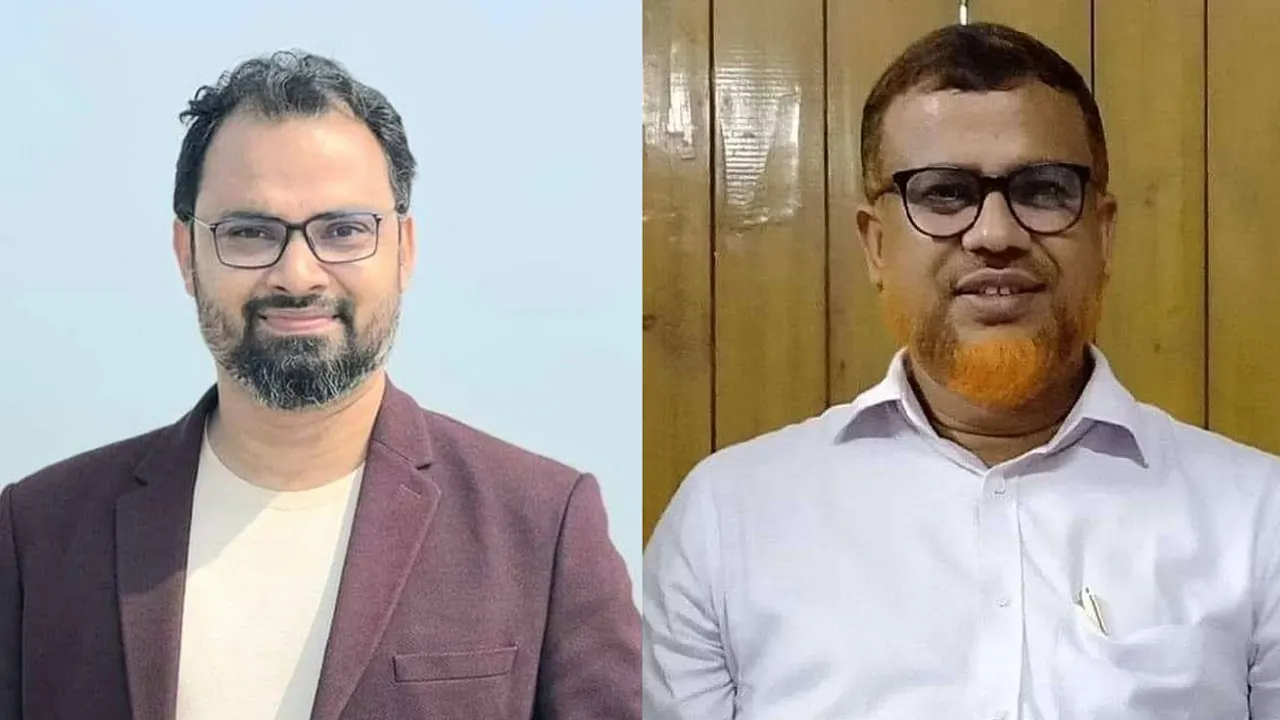 আমিনুল হক ও মোস্তফা জামান। ছবি : সংগৃহীত