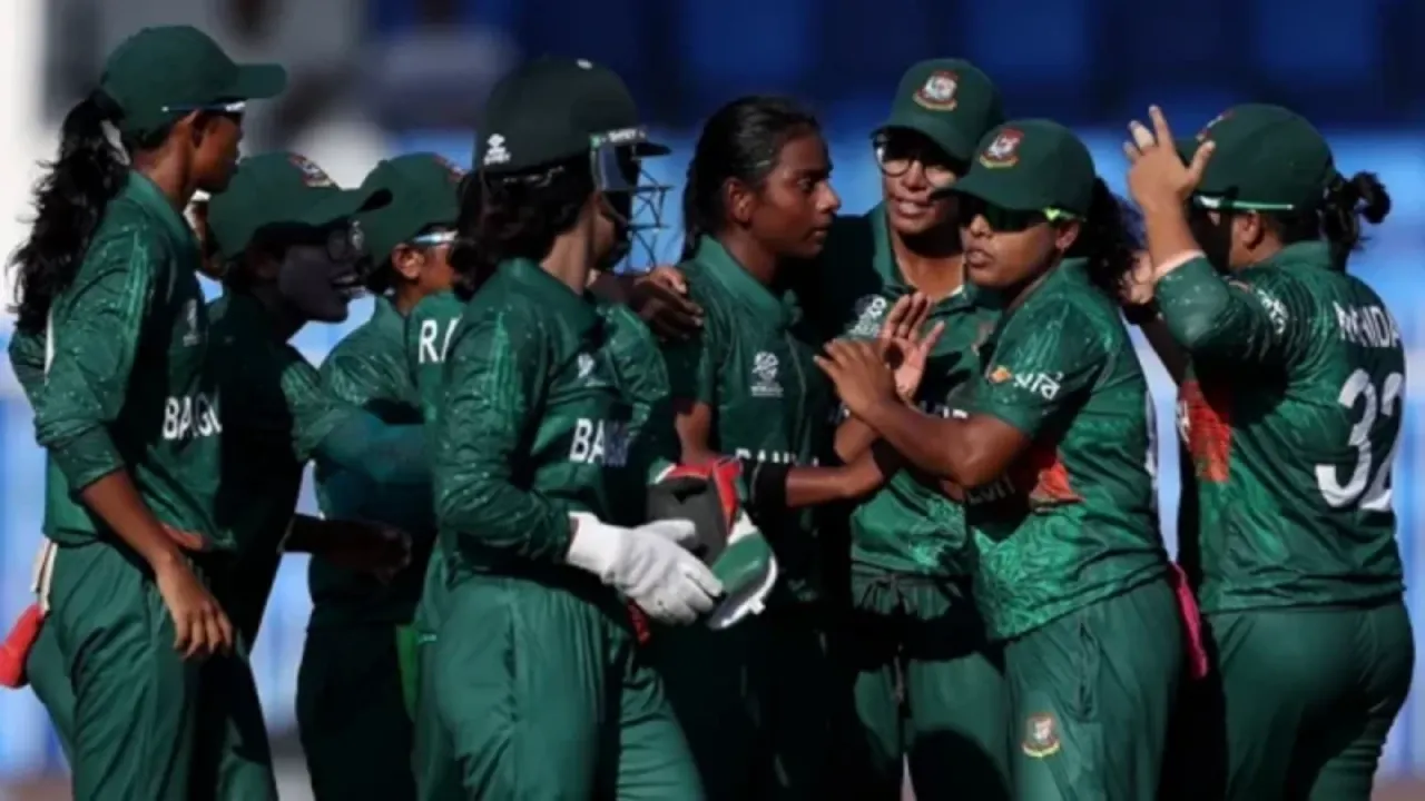 বাংলাদেশ নারী ক্রিকেট দল । ছবি: সংগৃহীত