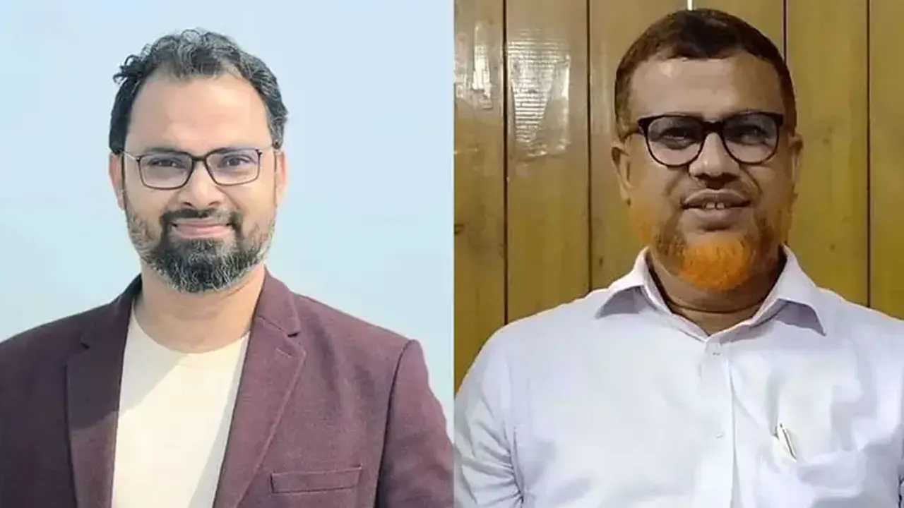আমিনুল হক ও মোস্তফা জামান। ছবি: সংগৃহীত