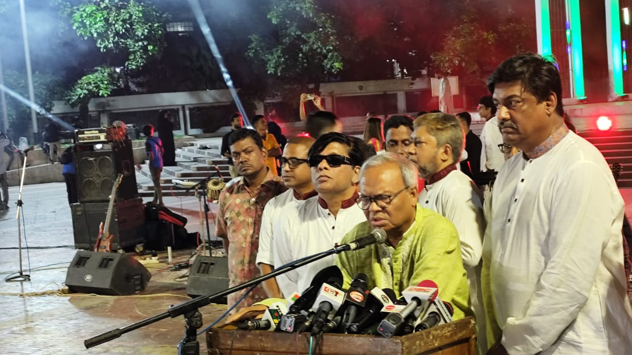 বক্তব্য রাখছেন রুহুল কবির রিজভী। ছবি : কালবেলা