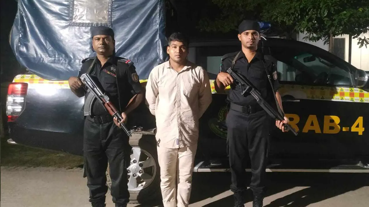 অভিযুক্ত সোহেল (২০)। ছবি : কালবেলা
