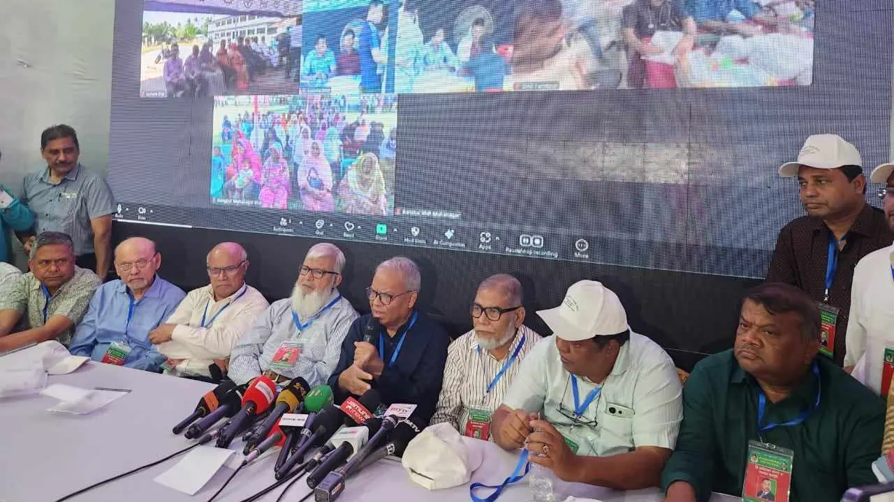 বিএনপি সিনিয়র যুগ্ম মহাসচিব রুহুল কবির রিজভী। ছবি : কালবেলা