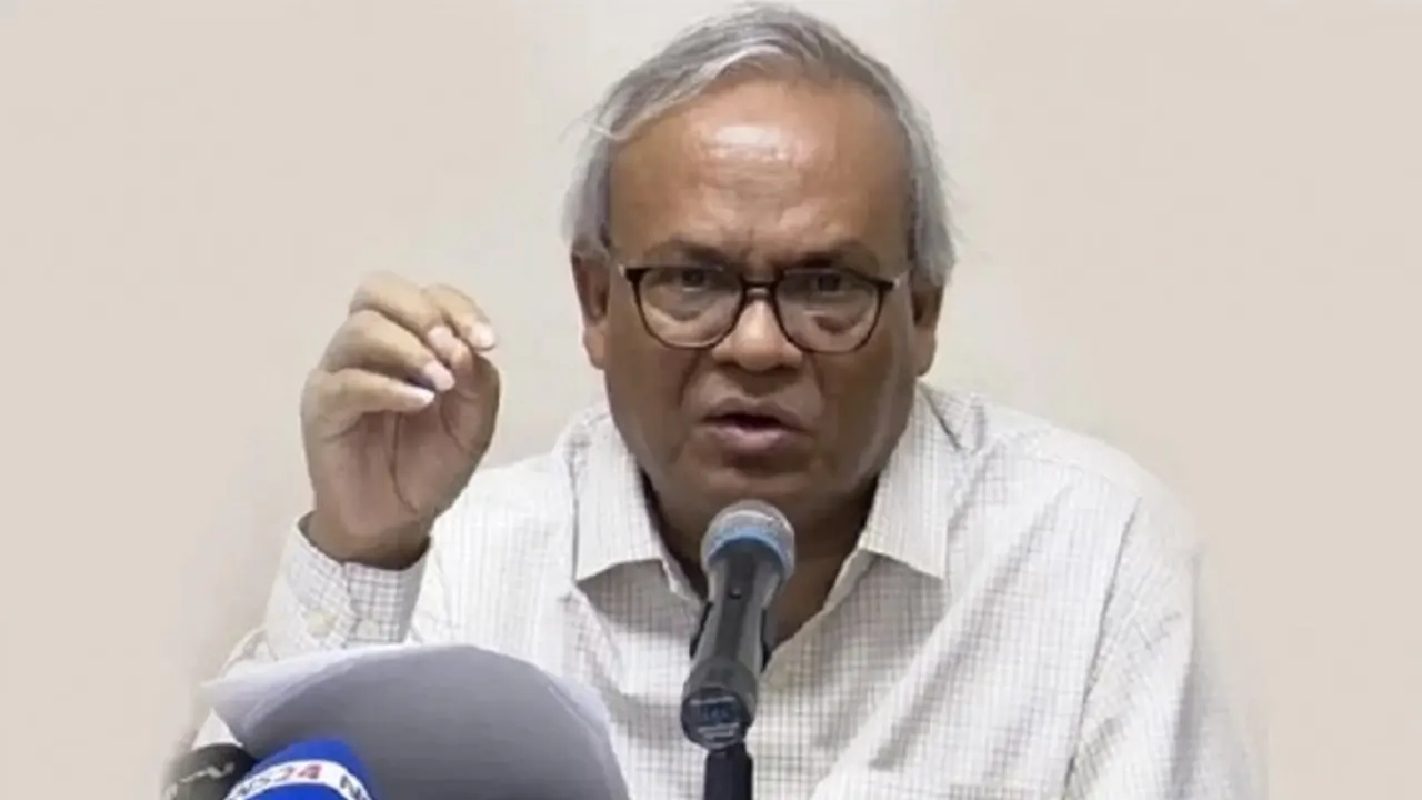 রুহুল কবির রিজভী। পুরোনো ছবি