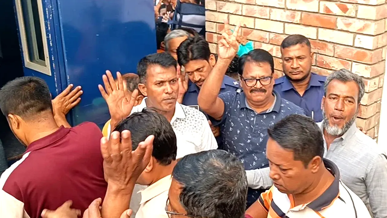 আ.লীগের ১৮ জন নেতাকর্মীকে কারাগারে পাঠিয়েছেন আদালত। ছবি : কালবেলা