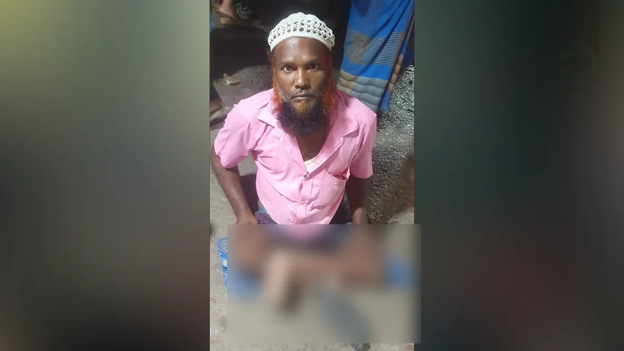 প্রতিবন্ধী হাবিব। ছবি : কালবেলা