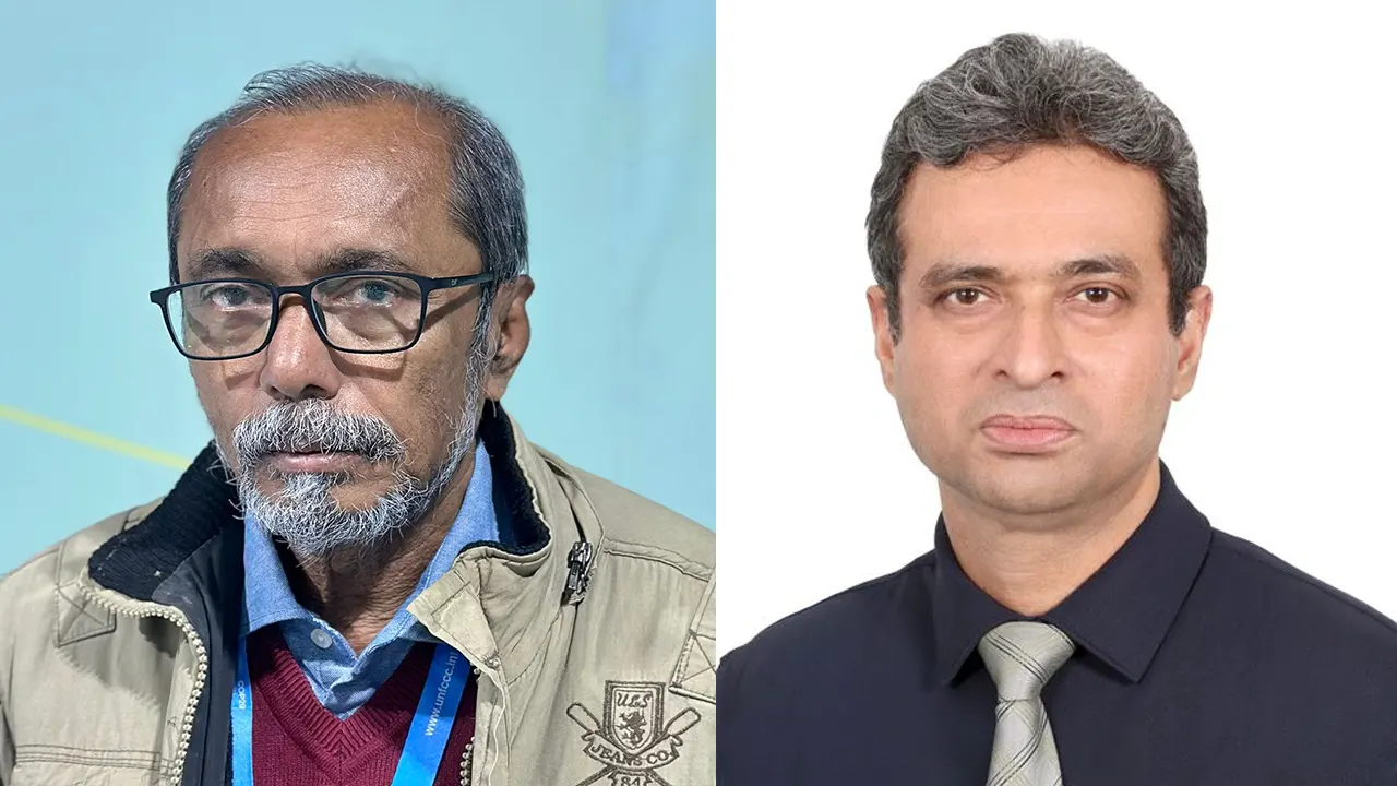 আশিষ গুপ্ত (বামে) ও কেরামত উল্লা বিপ্লব (ডানে)। ছবি : সংগৃহীত