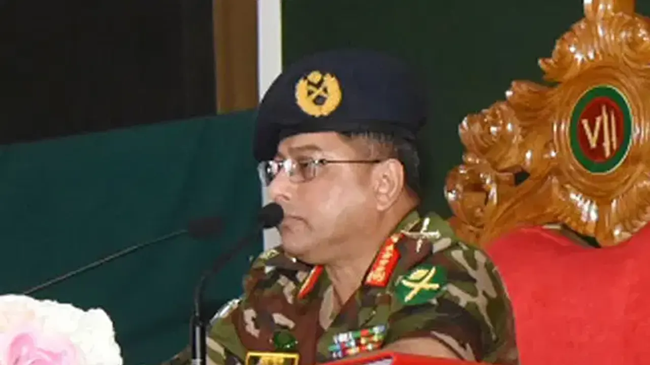 সেনাপ্রধান জেনারেল ওয়াকার-উজ-জামান। ছবি : সংগৃহীত