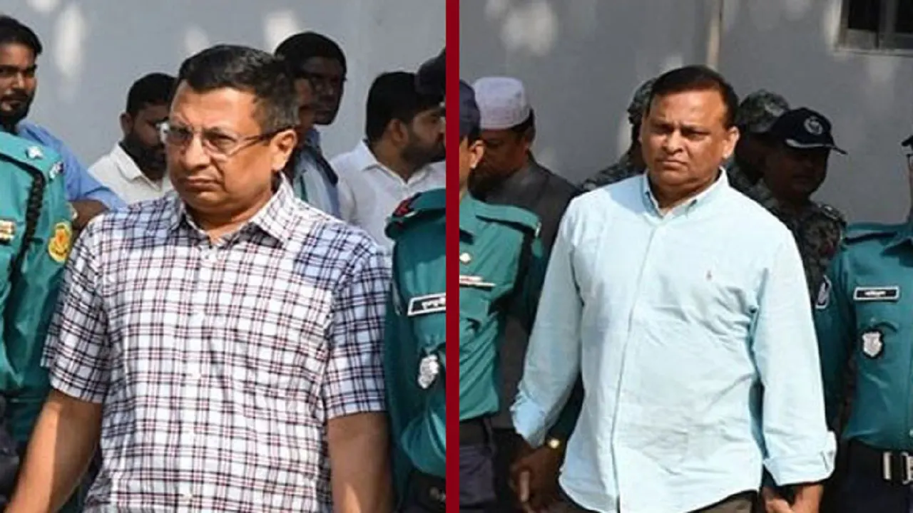 পুলিশের সাবেক আইজিপি চৌধুরী আবদুল্লাহ আল-মামুন ও এনটিএমসির সাবেক মহাপরিচালক মেজর জেনারেল (অব.) জিয়াউল আহসান। ছবি : সংগৃহীত