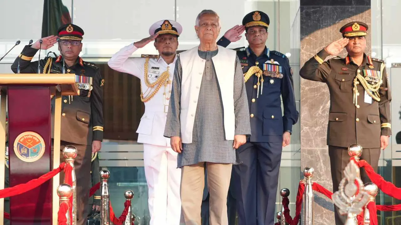 যথাযোগ্য মর্যাদায় সশস্ত্র বাহিনী দিবস পালিত। ছবি : আইএসপিআর