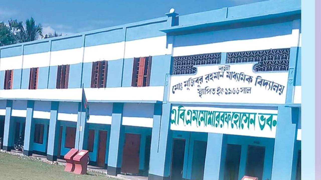 বল্লী মো. মুজিবুর রহমান মাধ্যমিক বিদ্যালয়। ছবি : কালবেলা