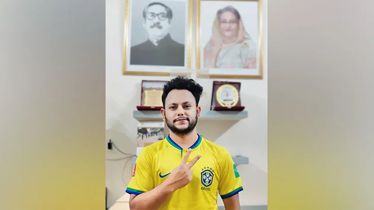 ছাত্রলীগের আপ্যায়ন বিষয়ক সম্পাদক ইমন খান জীবন। ছবি : সংগৃহীত