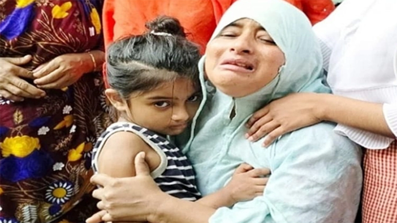 শিশু শাম্মি আক্তার (৬)। ছবি : সংগৃহীত
