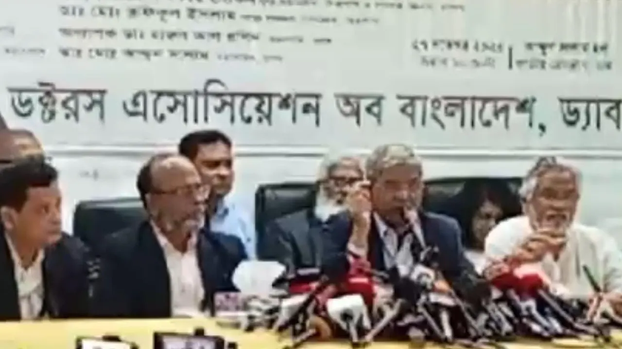 শহীদ ডা. শামসুল আলম খান মিলনের শাহাদাত বার্ষিকী উপলক্ষে আলোচনা সভায় বক্তব্য দেন মির্জা ফখরুল। ছবি : কালবেলা