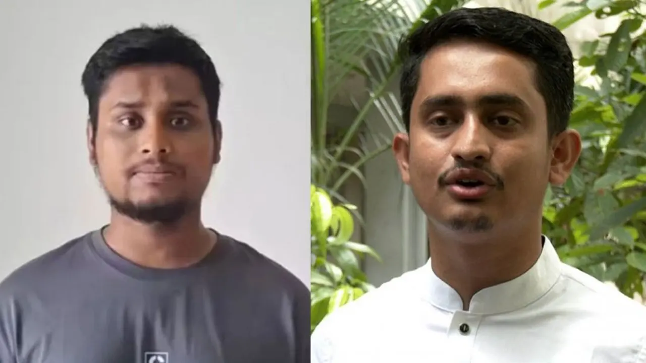 হাসনাত-সারজিস। পুরোনো ছবি