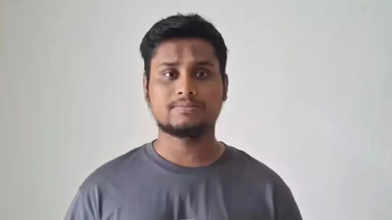 বৈষম্যবিরোধী ছাত্র আন্দোলনের আহ্বায়ক হাসনাত আবদুল্লাহ। পুরোনো ছবি