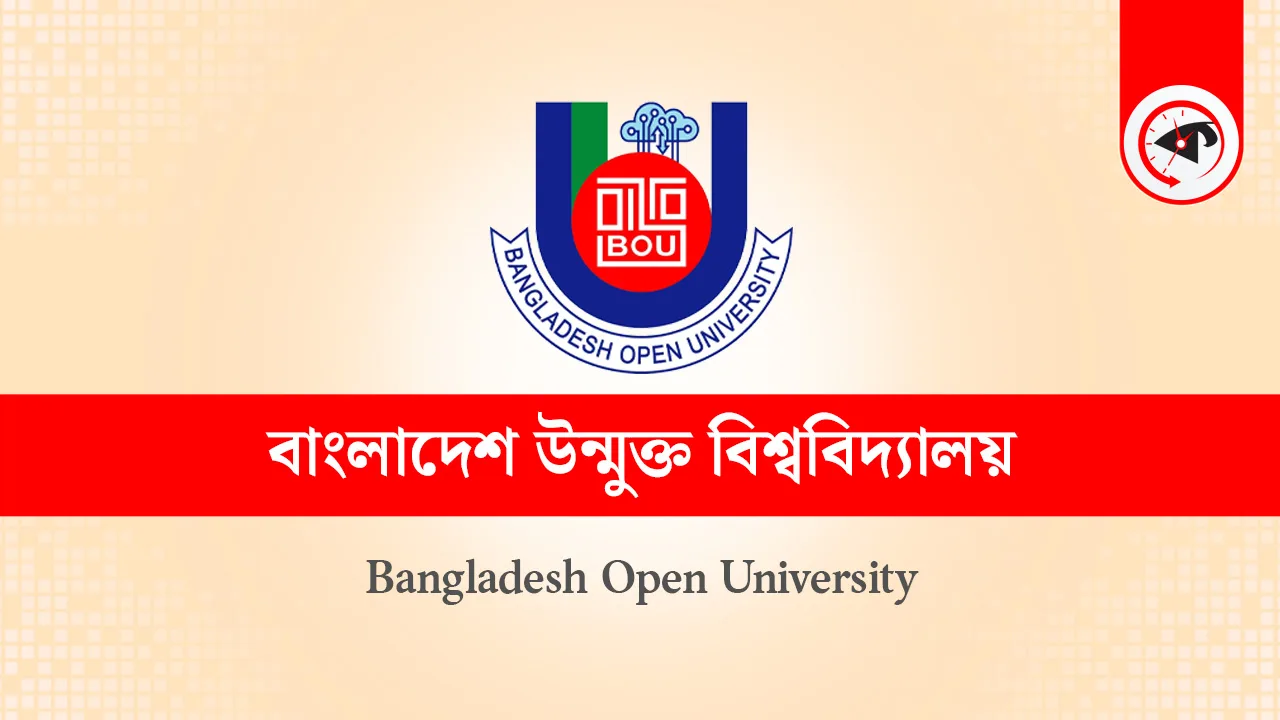 বাংলাদেশ উন্মুক্ত বিশ্ববিদ্যালয়ের লোগো। গ্রাফিক্স : কালবেলা