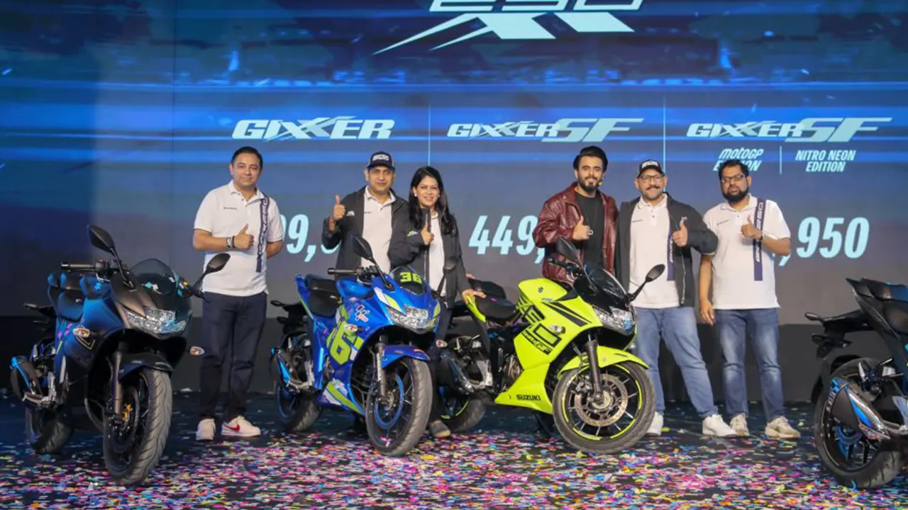 সুজুকি নিয়ে এলো দ্রুততম বাইক ‘জিক্সার ২৫০’ ও ‘জিক্সার এসএফ ২৫০’। ছবি : সংগৃহীত