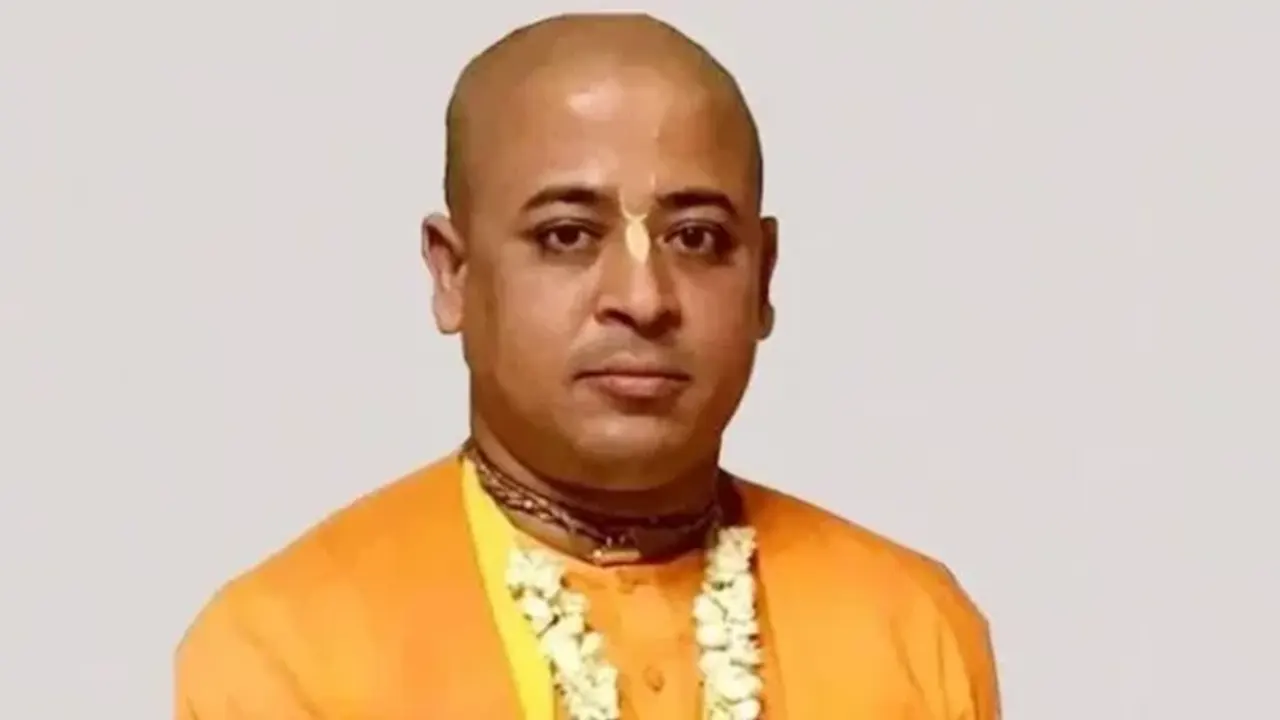 চিন্ময় কৃষ্ণ দাস। ছবি : সংগৃহীত।