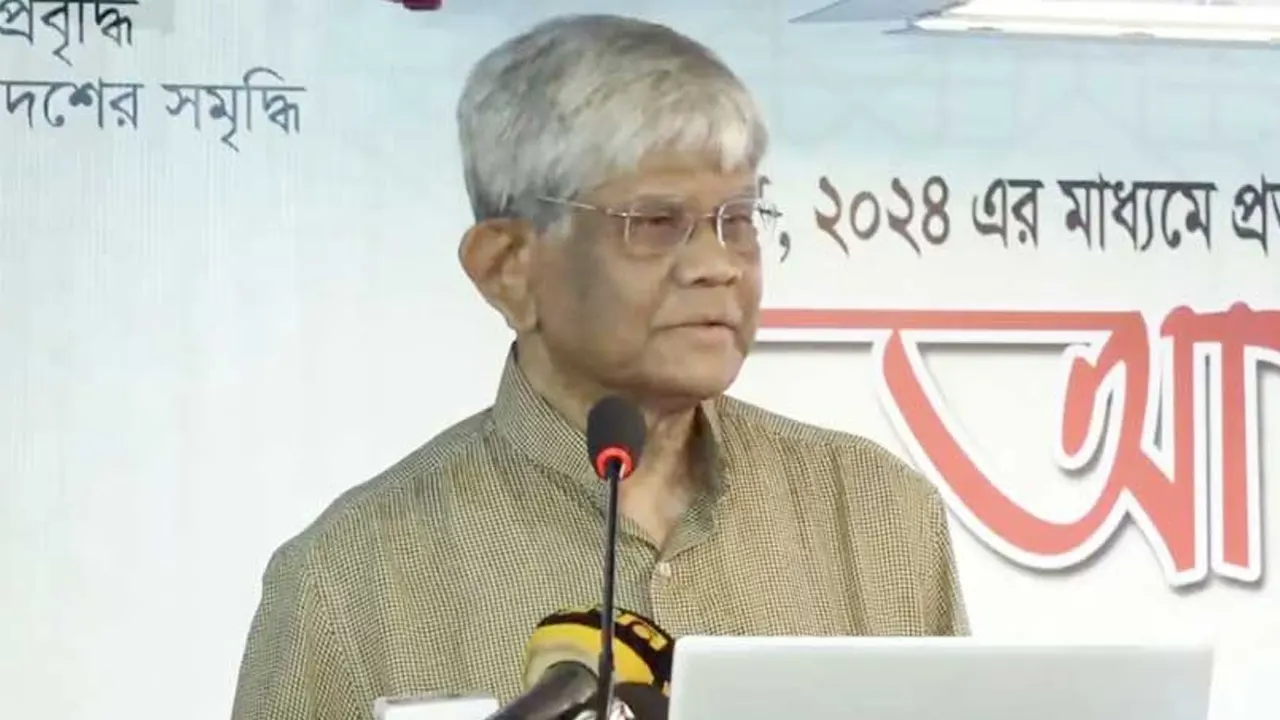 অর্থ ও বাণিজ্য উপদেষ্টা ড. সালেহউদ্দিন আহমেদ। ছবি : সংগৃহীত
