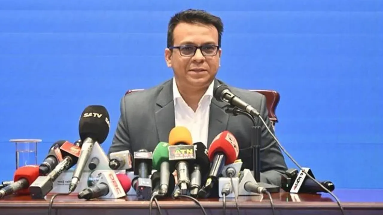 পররাষ্ট্র মন্ত্রণালয়ের মুখপাত্র মোহাম্মদ রফিকুল আলম। ছবি : সংগৃহীত