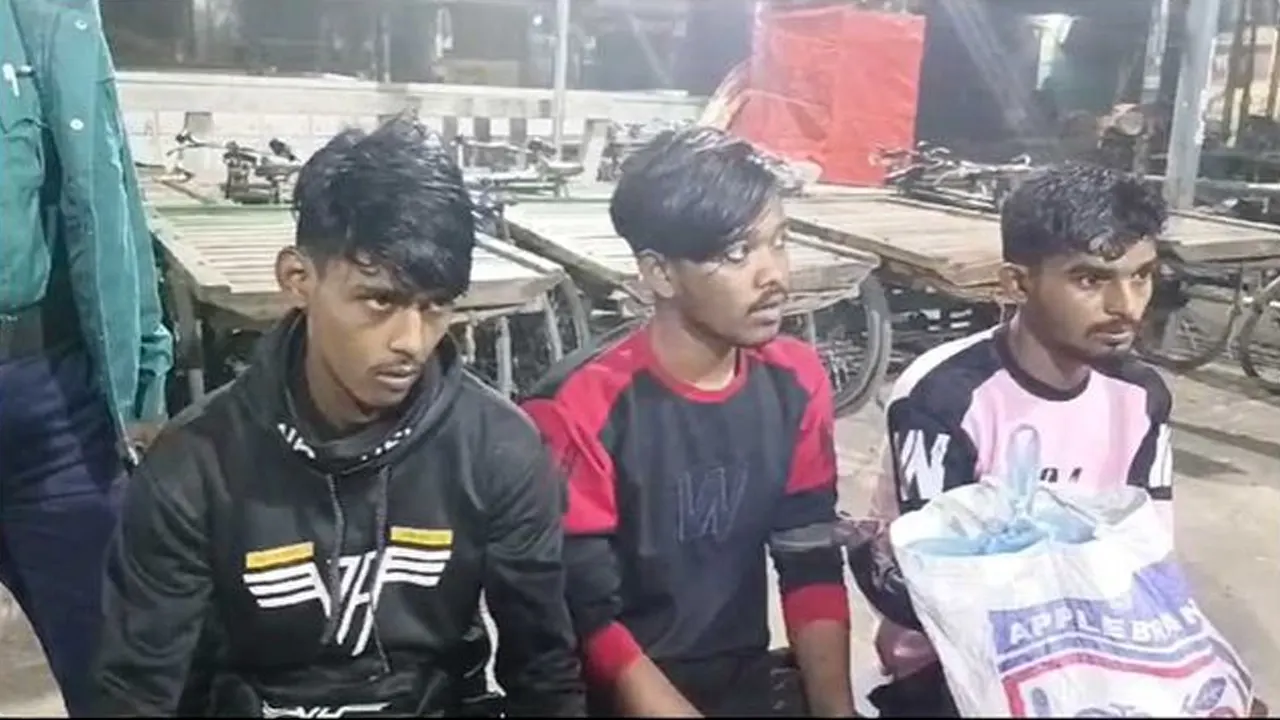 সদরঘাট থেকে গাঁজাসহ তিন মাদক কারবারি গ্রেপ্তার। ছবি : সংগৃহীত