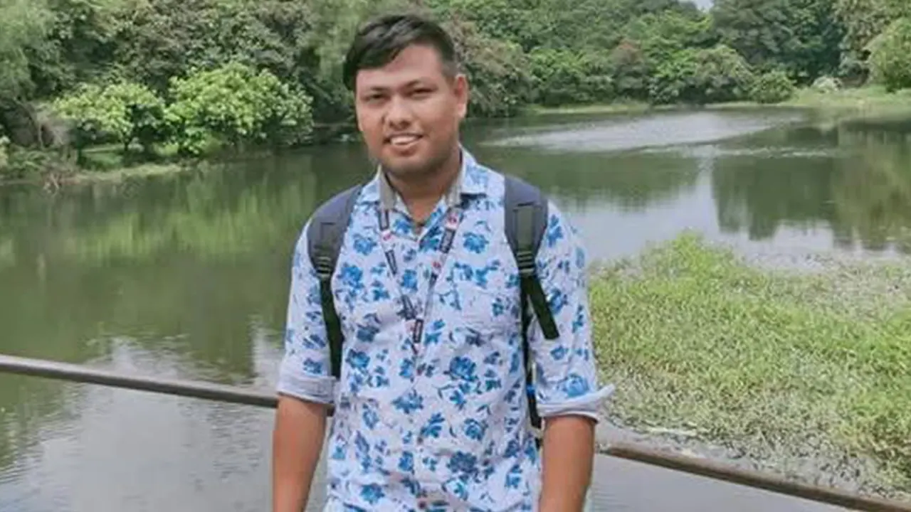 ভুক্তভোগী সাংবাদিক সুজন মোহন্ত। ছবি : সংগৃহীত