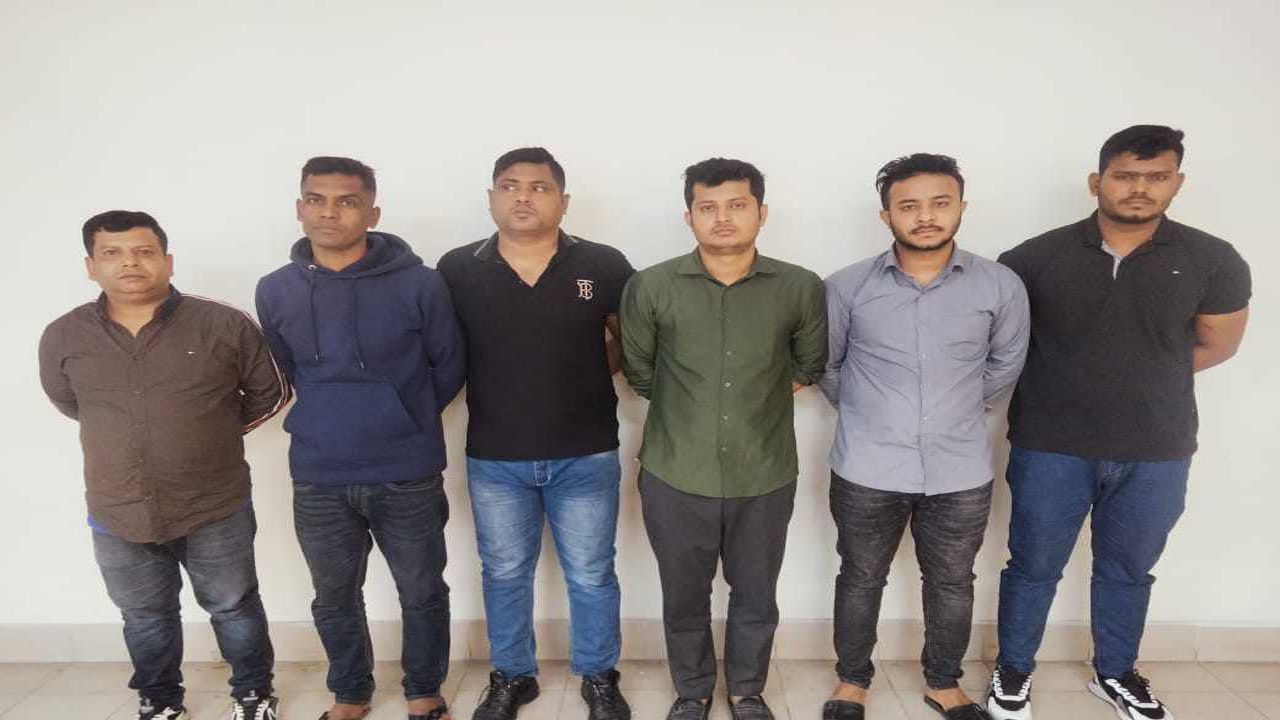 ৬ মাদক ব্যবসায়ীকে গ্রেপ্তার করেছে র‌্যাব। ছবি : কালবেলা