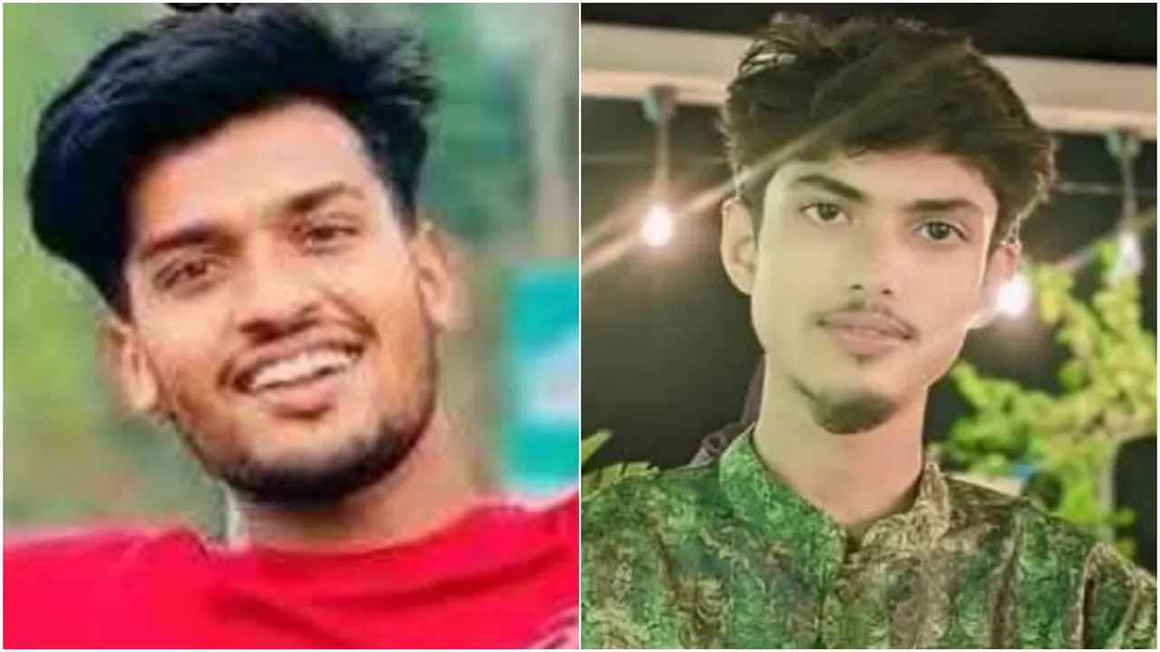 নিহত দুই বন্ধু। ছবি : কালবেলা