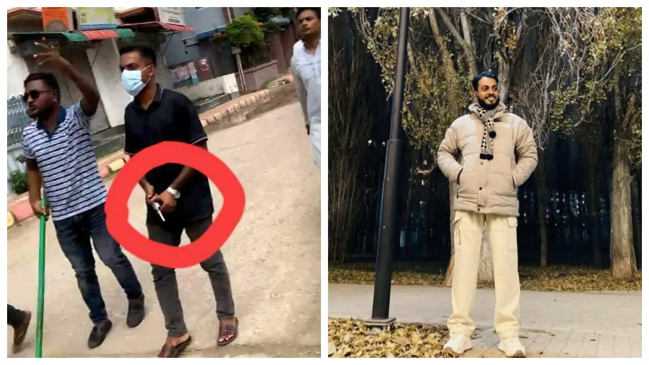 ছাত্রলীগ নেতা শাহরিয়ার ইসলাম রাফি। ছবি : সংগৃহীত