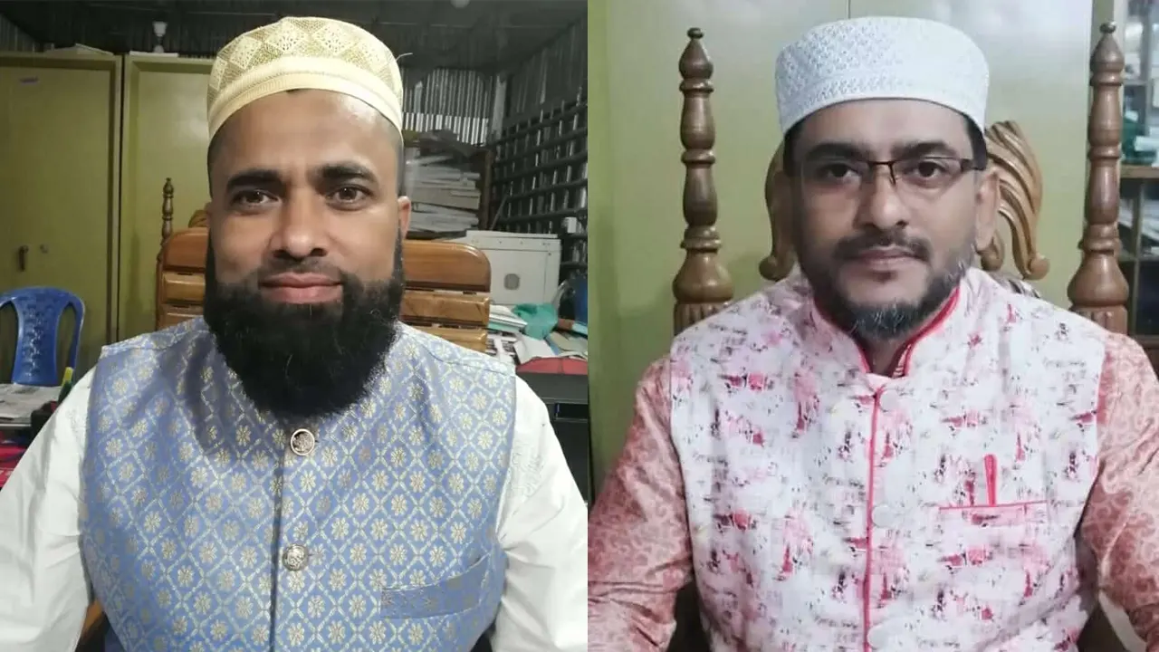 আহ্বায়ক মো. শাহাব উদ্দিন ও সদস্যসচিব মো. মামুনুর রশিদ। ছবি : সংগৃহীত