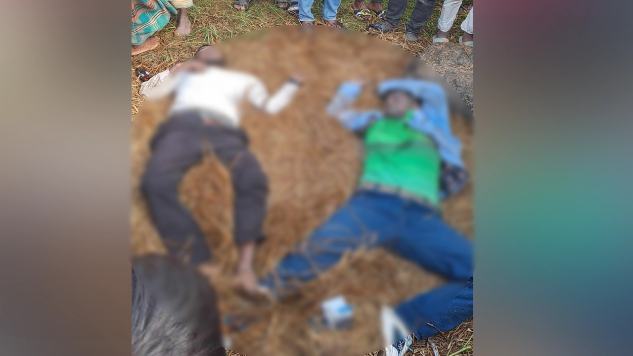 কুমিল্লা দেবিদ্বার উপজেলার জাফরগঞ্জ এলাকায় বিল থেকে দুই যুবকের মরদেহ উদ্ধার। ছবি : কালবেলা