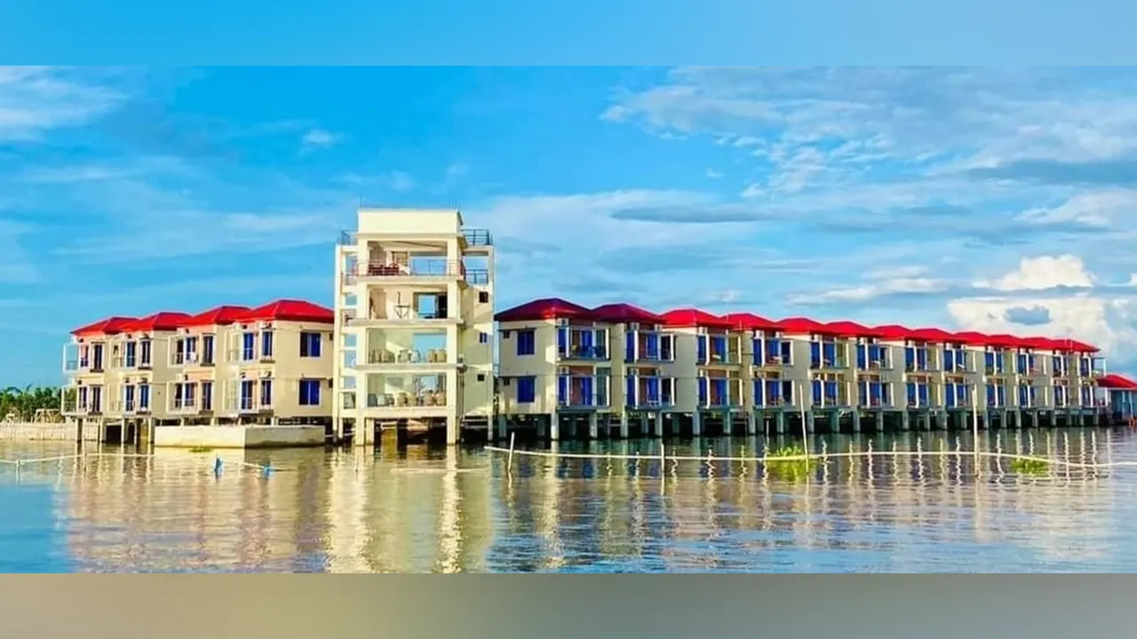 কিশোরগঞ্জে মিঠামইনে প্রেসিডেন্ট রিসোর্ট। ছবি : কালবেলা