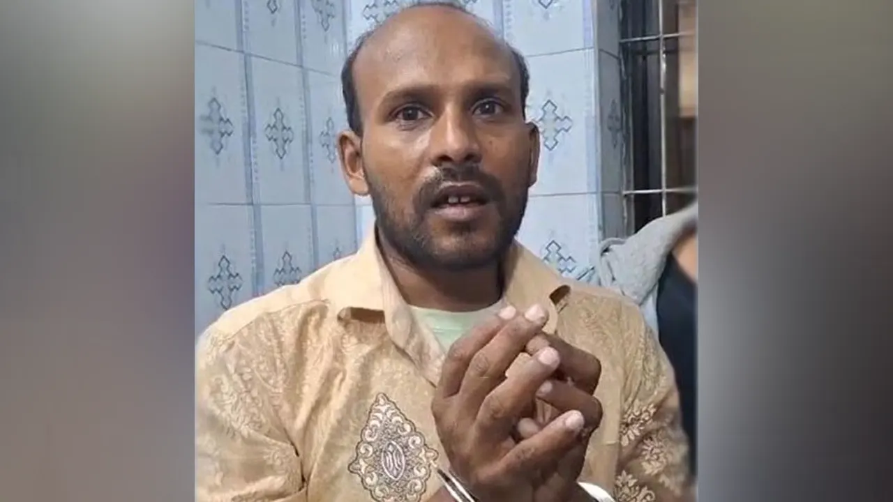 আইনজীবী সাইফুল ইসলাম আলিফ হত্যা মামলার প্রধান আসামি চন্দন দাস। ছবি : সংগৃহীত