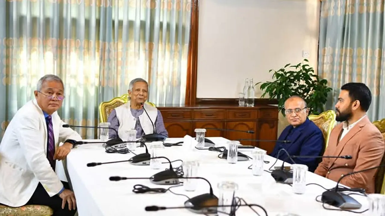 পার্বত্য জেলা পরিষদ প্রশিক্ষণার্থীদের সঙ্গে ভার্চুয়ালি মতবিনিময় সভা। ছবি : সংগৃহীত