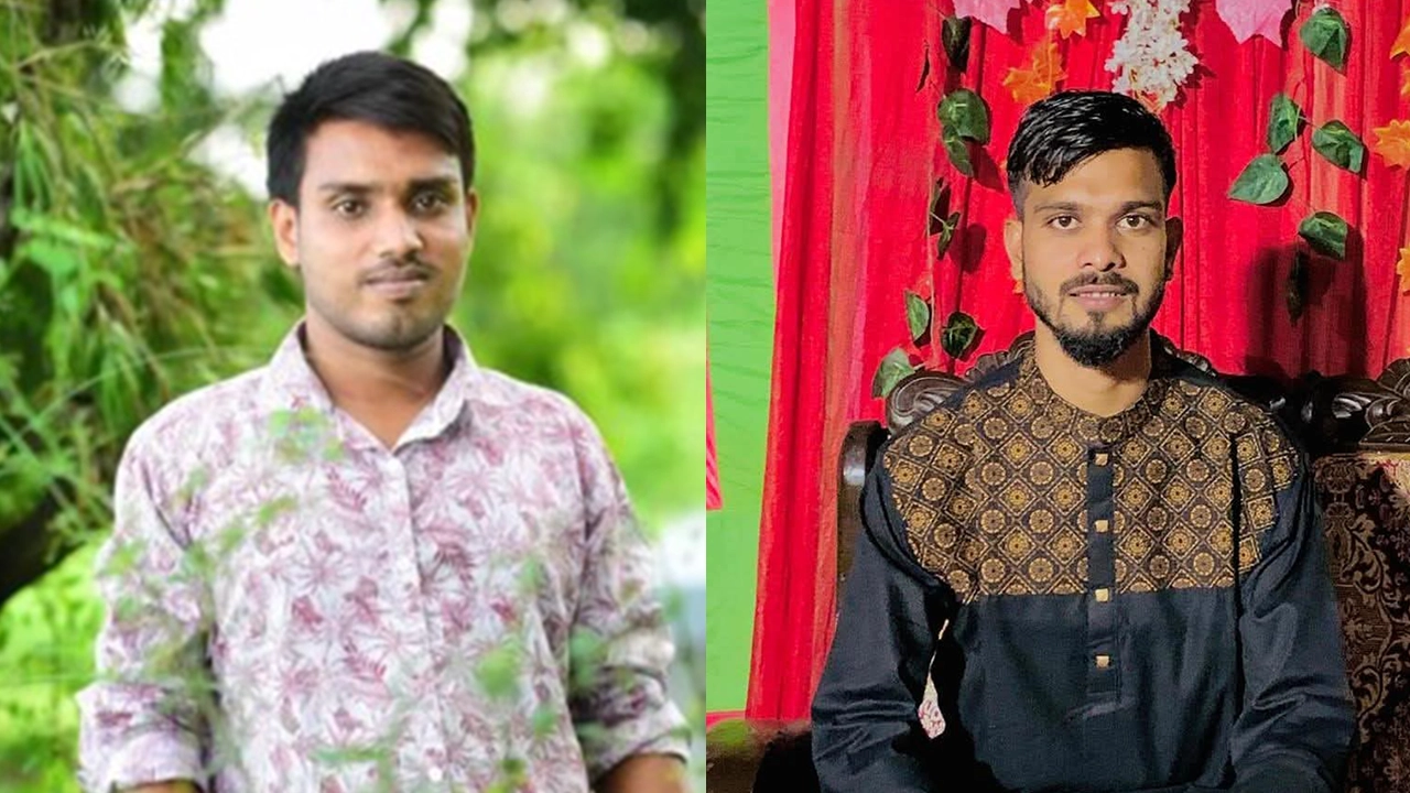 রাশেদুল ইসলাম সবুজ (বামে) ও শরিফুল ইসলাম সবুজ (ডানে)। ছবি : সংগৃহীত