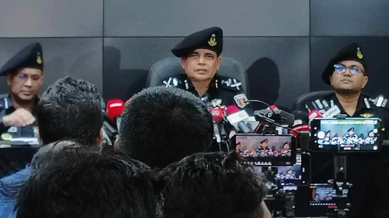 র‍্যাব মহাপরিচালক একেএম শহিদুর রহমান। ছবি : কালবেলা