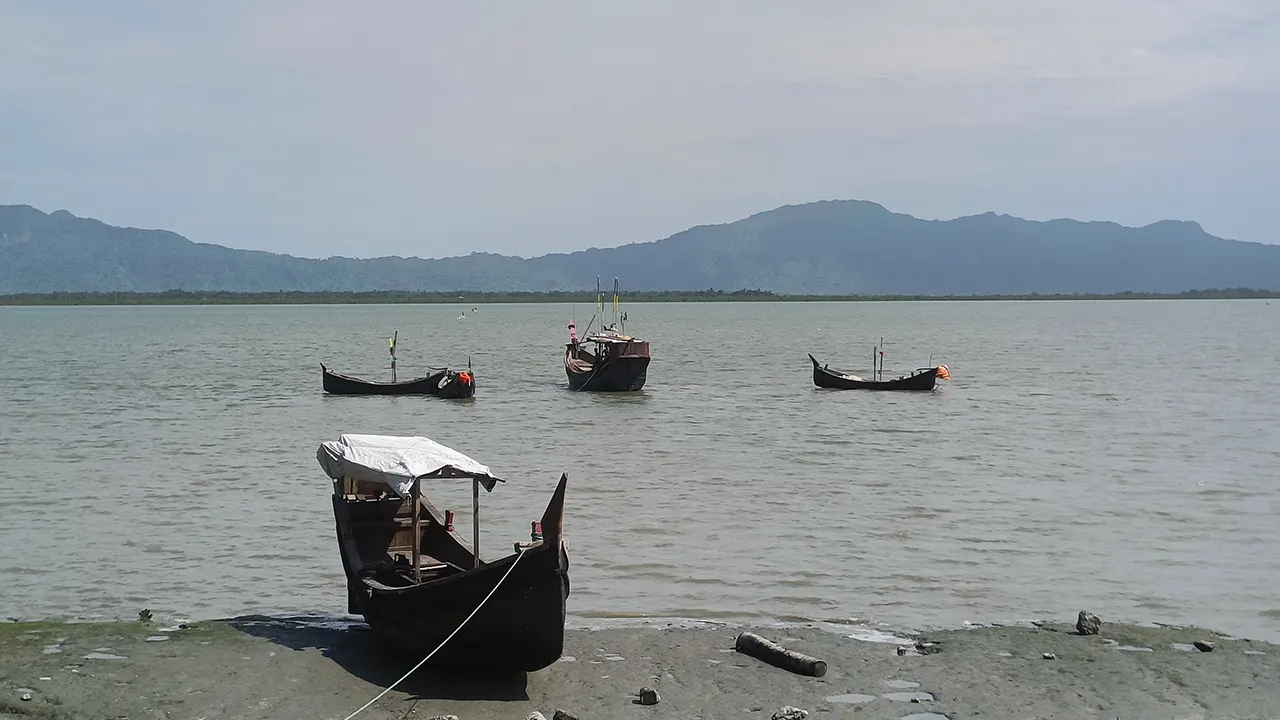 টেকনাফ সীমান্ত এলাকা। ছবি : কালবেলা