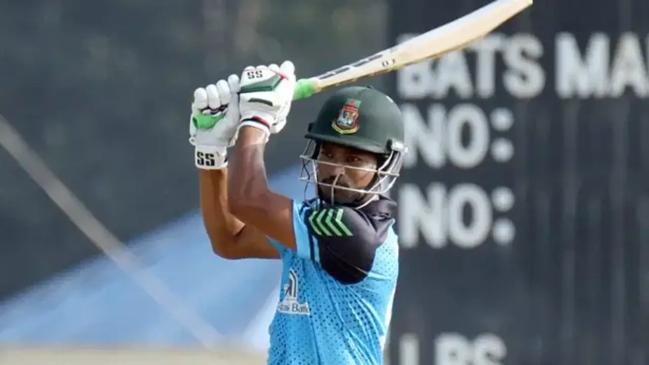 নাজমুল হোসেন শান্ত। ছবি : সংগৃহীত
