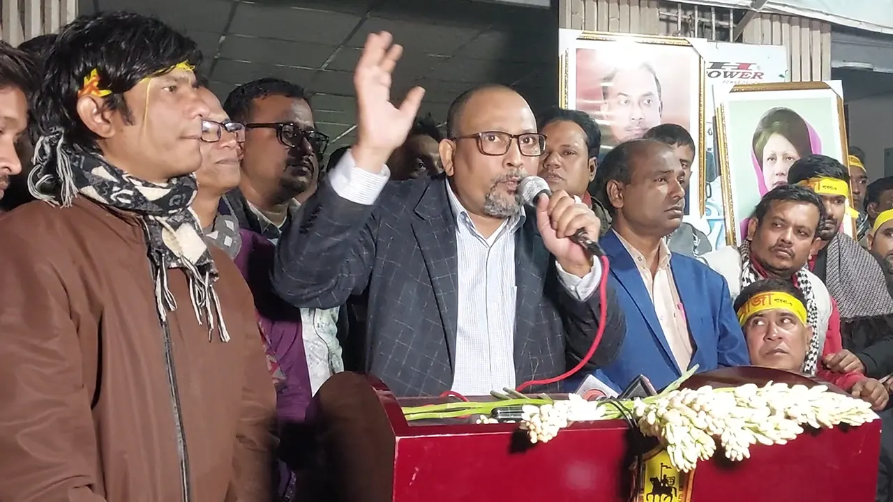জাতীয়তাবাদী সাংস্কৃতিক সংসদ (জাসাস) কেন্দ্রীয় কমিটির সাবেক ভারপ্রাপ্ত সভাপতি ও পাবনা জেলা বিএনপির সাবেক সদস্য আলহাজ হাসানুল ইসলাম রাজা। ছবি : কালবেলা